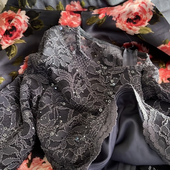 Two piece separate be party dress Darlan set - Picture 3 of 8